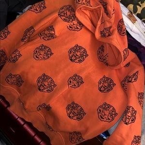 Tiger print hoodie size 8-10Y